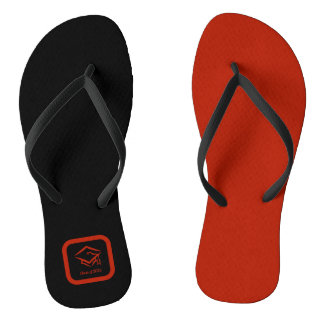 Chanclas Clase de graduación del año Personalizar BLKBRD 20