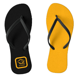 Chanclas Clase de graduación del año Personalizar BLKGLD 20
