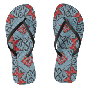 Chanclas Clásico de vintage geométrico de moda mono