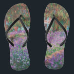Chanclas Claude Monet - El jardín del artista en Giverny<br><div class="desc">El jardín del artista en Giverny / Le Jardin de l'artiste a Giverny - Claude Monet,  1900</div>