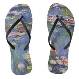 Chanclas Claude Monet - Lilies de agua / Nympheas