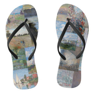 Chanclas Claude Monet - Patchwork