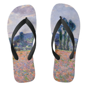 Chanclas Claude Monet - Poppy Field 1890 (Giverny)