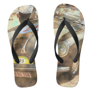 Chanclas Coche de Rally Vintage