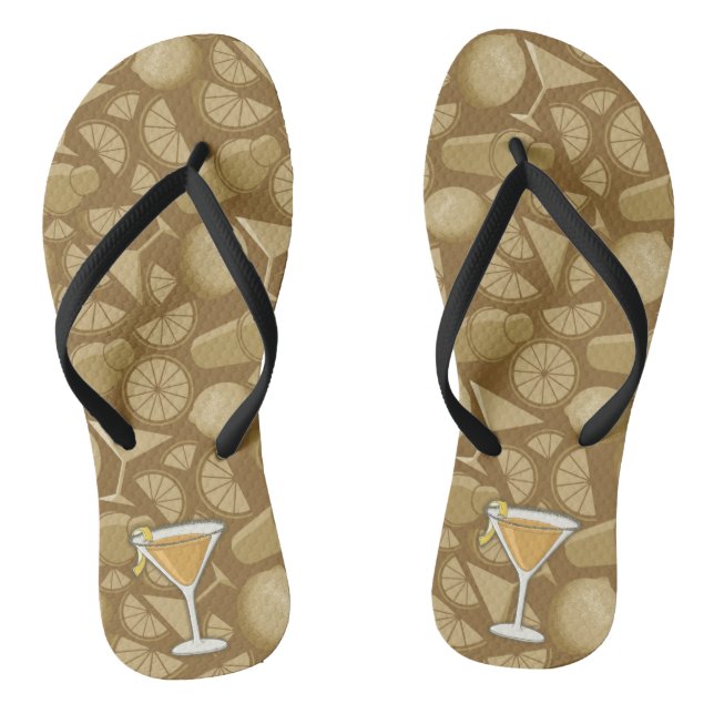 Chanclas Cóctel de Sidecar (Plantilla)