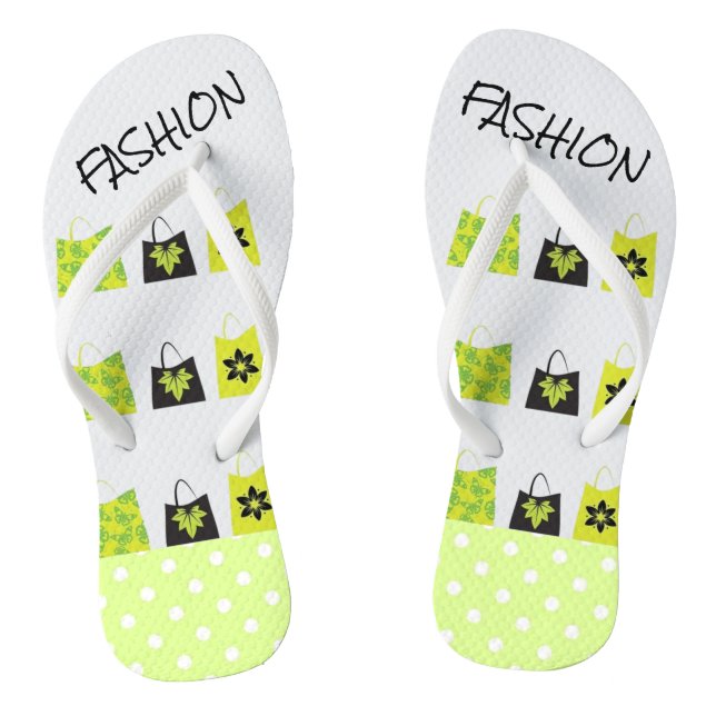 Chanclas Colección de reina de compras - Flip Flops de dama (Plantilla)