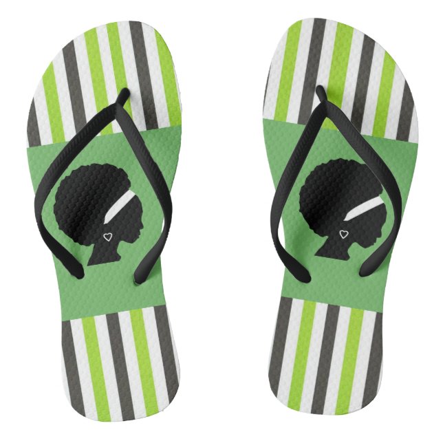 Chanclas Colección de reina de compras - Flip Flops de dama (Plantilla)