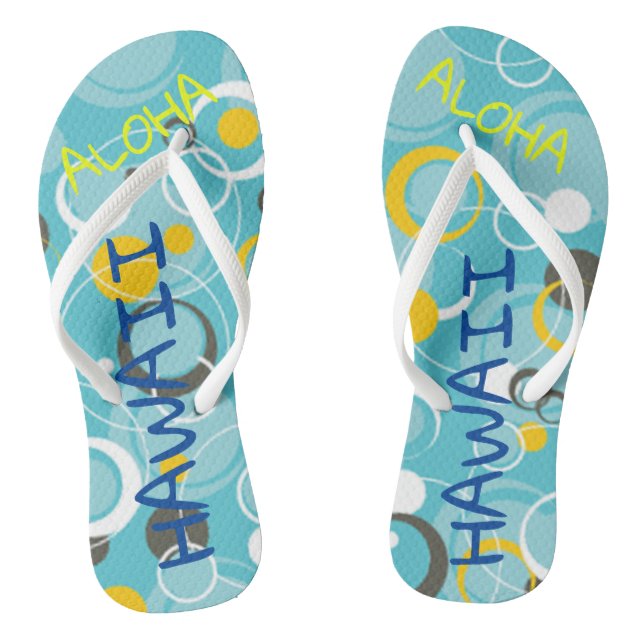 Chanclas Colección Hawaii Aloha Flip Flops (Plantilla)