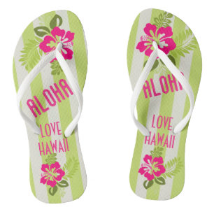 Chanclas Colección Hawaii Aloha - Flip Flops para damas