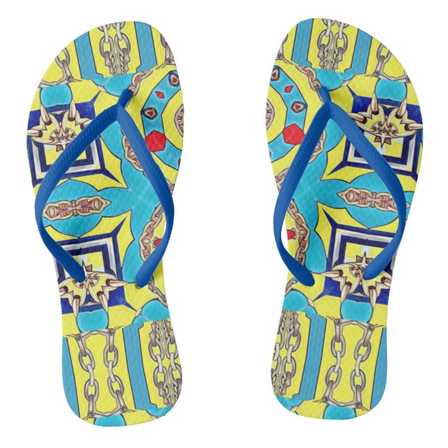 CHANCLAS COLLAJE DISEÑADOR NAÚTICO (Plantilla)