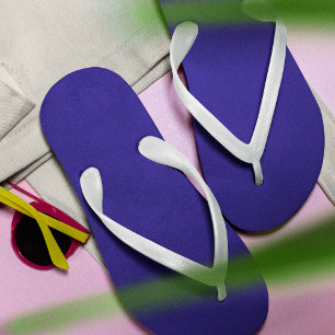 Chanclas Color plano azul federal ZSolid
