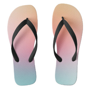 Chanclas Colores de Arcoíris de Moda Rosa Rojo Naranja Amar