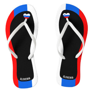 Chanclas Colores Patrióticos de la Deliciosa Bandera de Esl