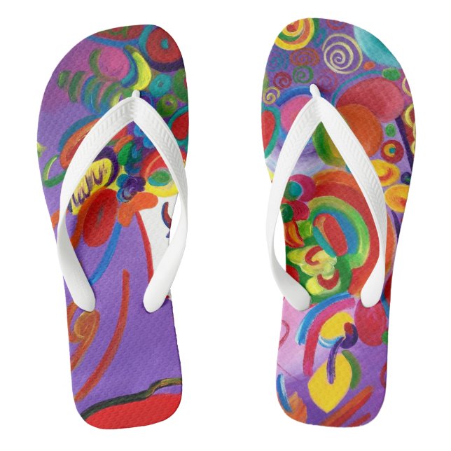 Chanclas Coloridas (Plantilla)