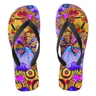 Chanclas Colorido refugio Fractal