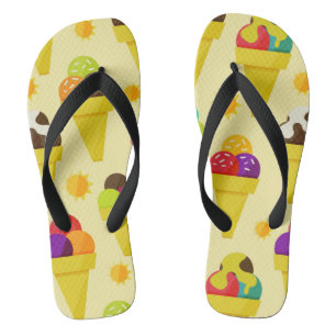 Chanclas Coloridos helados Personalizados