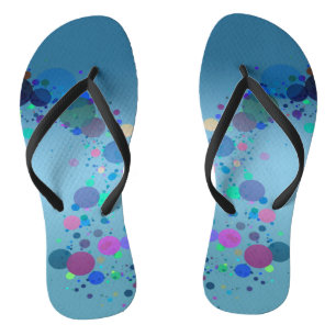 Chanclas Coloridos puntos