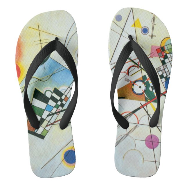 Chanclas Composición VIII de Wassily Kandinsky (Plantilla)