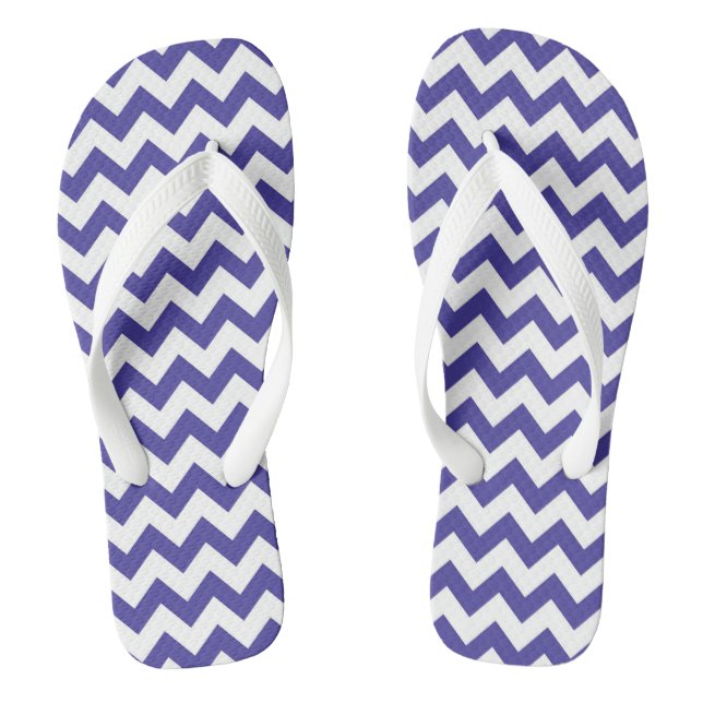 Chanclas con estampado de Chevron (Plantilla)