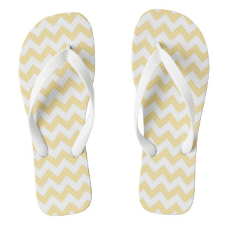 Chanclas con patrón Chevron elegante