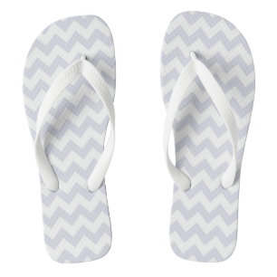 Chanclas con patrón Chevron elegante