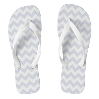 Chanclas con patrón Chevron elegante