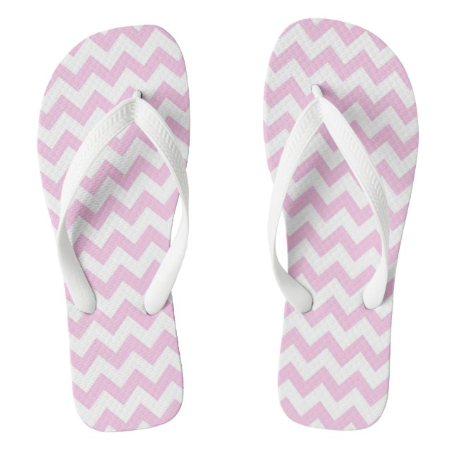 Chanclas con patrón de Chevron Adorable (Plantilla)