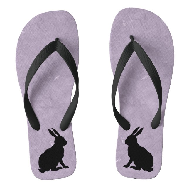 Chanclas Conejo de Semana Santa de Conejo Negro (Plantilla)