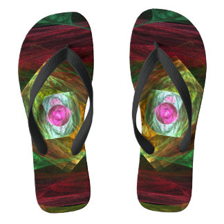 Chanclas Conexiones Dinámicas Arte Fractal Abstracto Lumino
