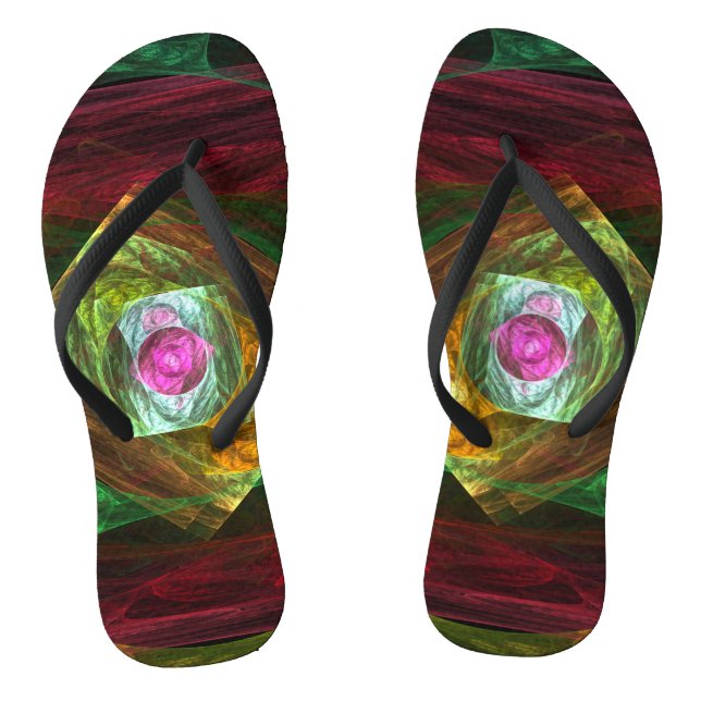Chanclas Conexiones dinámicas Resumen de arte (Plantilla)