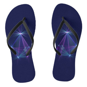 Chanclas Constelación, Arte Fractal de Fantasía Abstracta