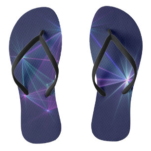 Chanclas Constelación, Arte Fractal de Fantasía Abstracta