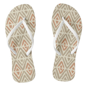 Chanclas Coordenadas tropicales de spa- Zig Zag tribal