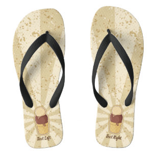 Chanclas Copa de Crema de Hielo de Dos Balls