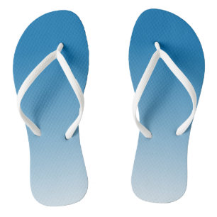 Chanclas copos de leva de la escarcha azul