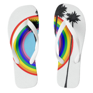 Chanclas Coqueteo arcoiris