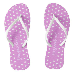 Chanclas Corazón blanco mínimo