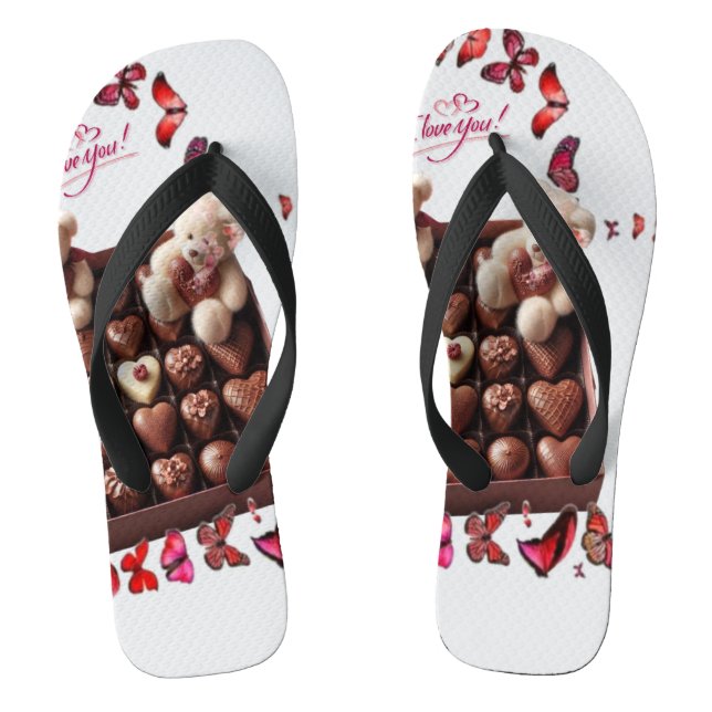 Chanclas Corazón de amor  (Plantilla)