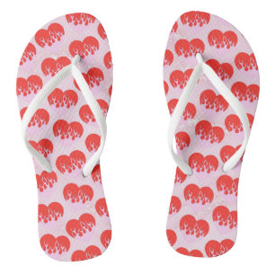 Chanclas Corazón de Fuego