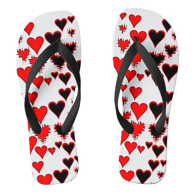 Chanclas Corazones (Plantilla)