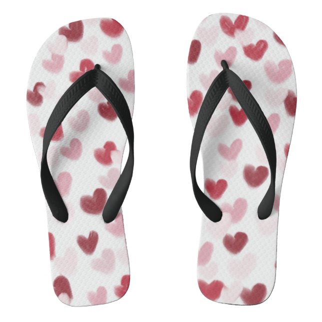 Chanclas Corazones de amor (Plantilla)