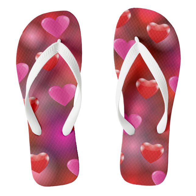 Chanclas Corazones de San Valentín (Plantilla)