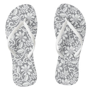 Chanclas Cordón blanco 1