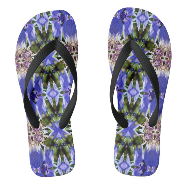 CHANCLAS CORNFLOWERS (Plantilla)