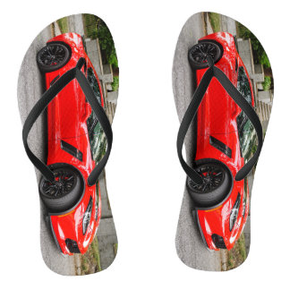 Chanclas Corvette Chevrolet Red C7