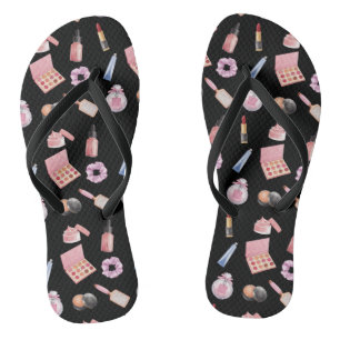 Chanclas Cosméticos maquillaje Patrón de belleza Cosmetolog