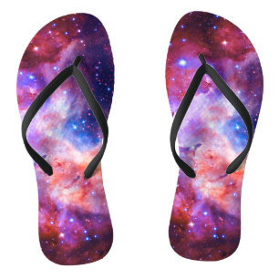 Chanclas Cosmos del espacio exterior Flip Flops de verano