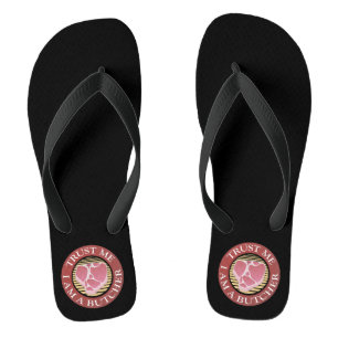 Chanclas Créanme, soy un carnicero.