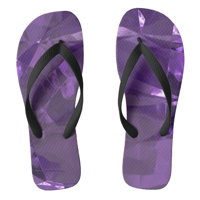 Chanclas Cristal Morado (Plantilla)