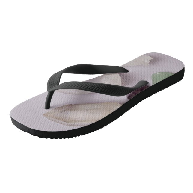 Chanclas Crystals Gems Energy Vibes Diseño Flip Flops (Angular)